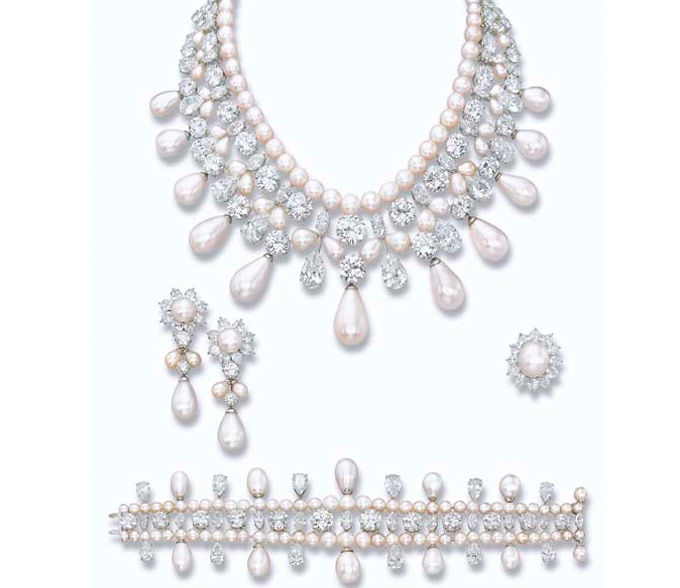Harry Winston’s Gulf Pearl Parure Necklace